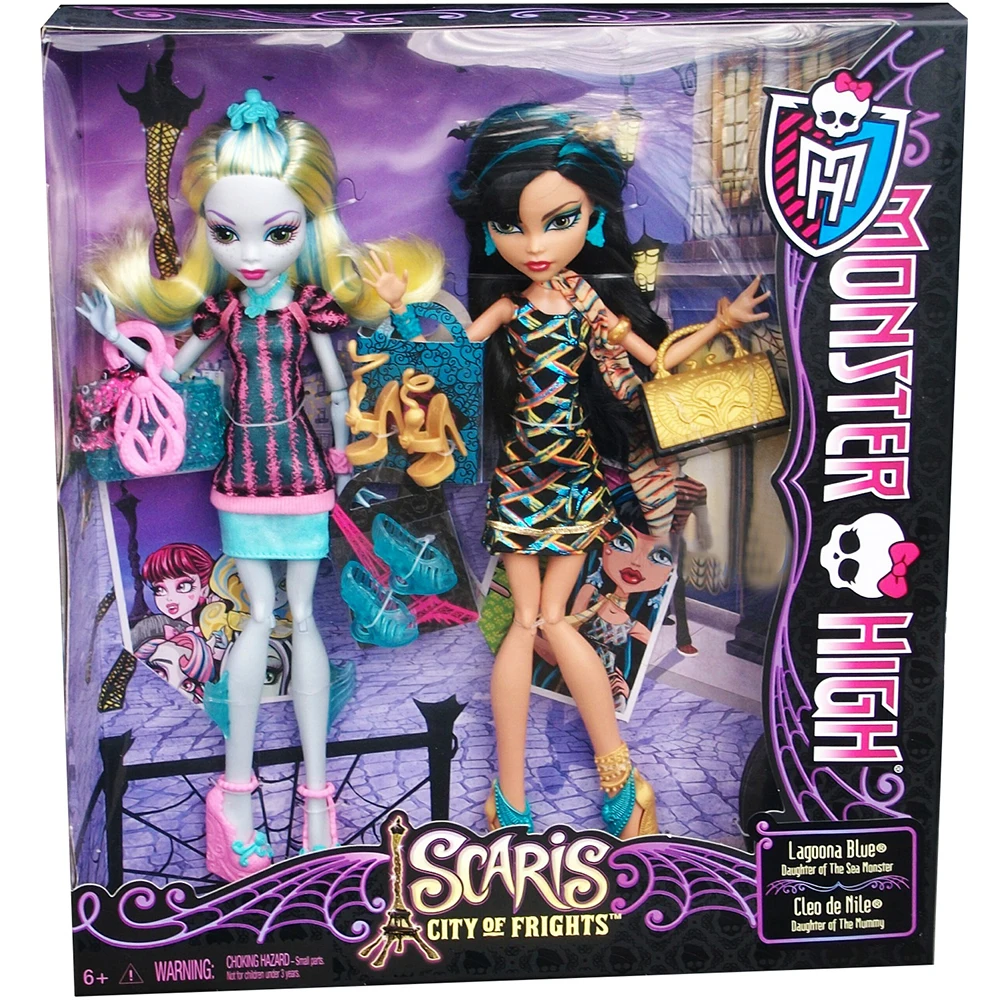 Куклы Monster High Лагуна Блю и Клео де Нил Скариж