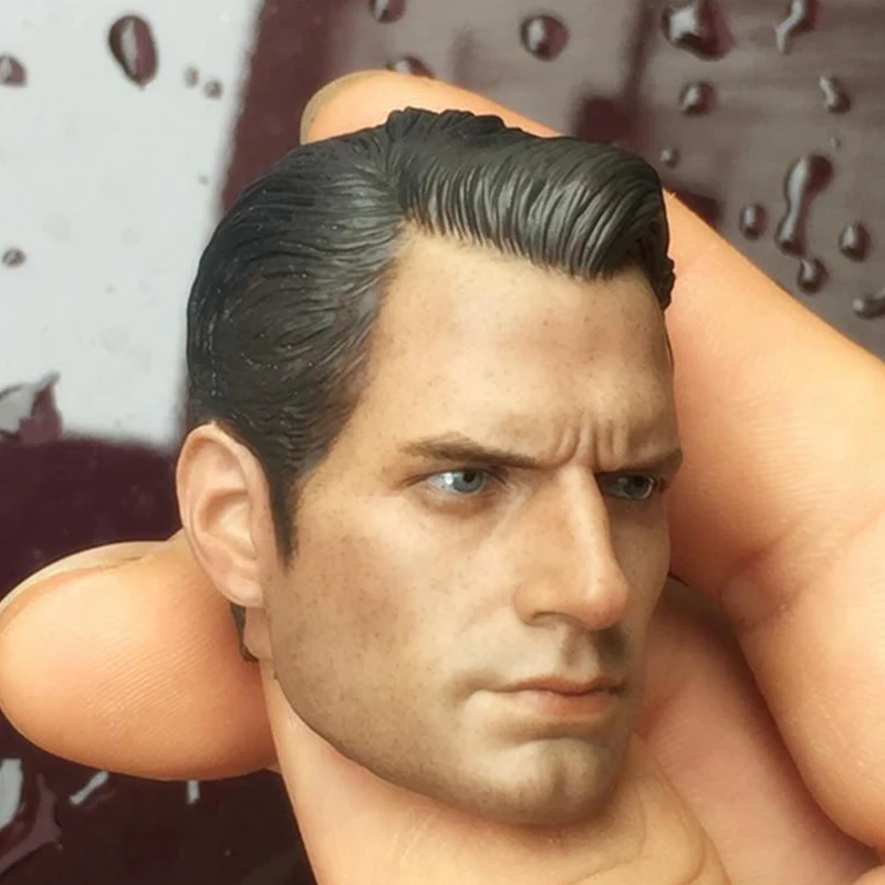 На заказ 1/6 весы Henry Cavill Бэтмен против Супермена 2 головы лепить для горячих