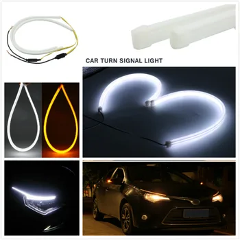 

For Opel Astra H G J Corsa D C B Insignia Zafira B Vectra C B Mokka Flowing LED Flexible DRL Headlight Turn Signal Light Lamp