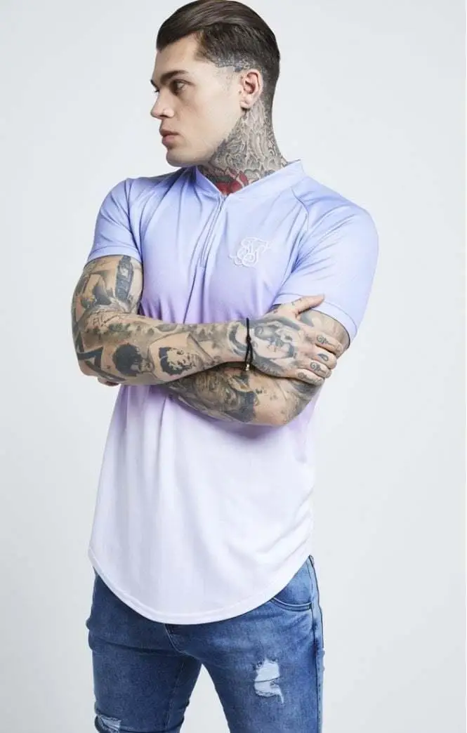 SikSilk хаки Tech футболка для мужчин