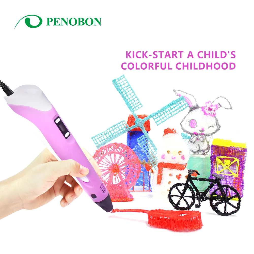 

Free shipping High temperature 3d drawing pen for school