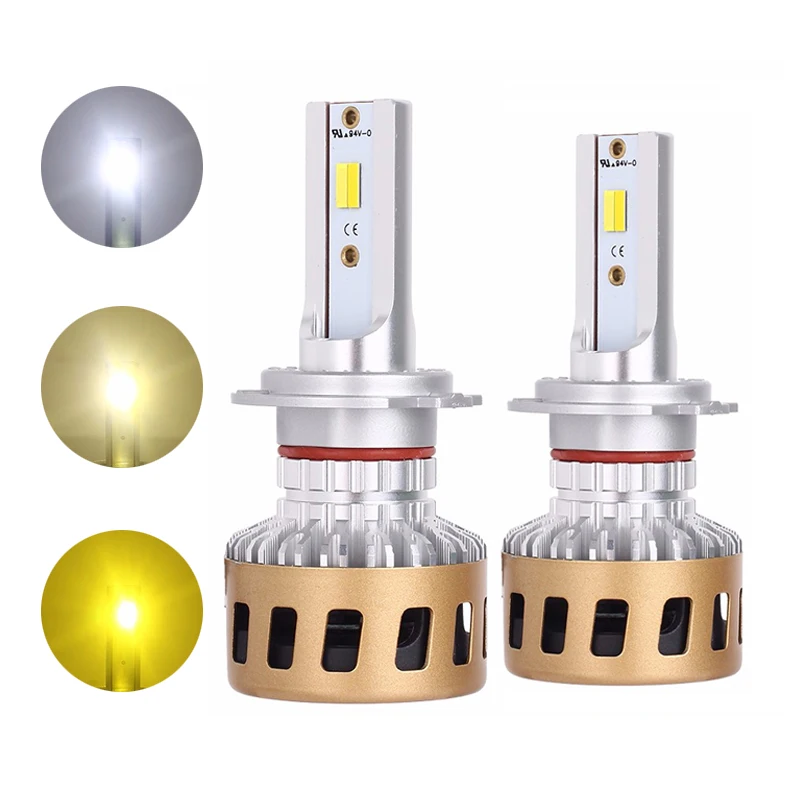 

2PCS LED H4 H7 LED Headlight Bulb Canbus 20000LM/Set 56W 3000K 43000K 6000K H11 LED H8 HB3 HB4 LED Fog Light 12V 24V Car Lights