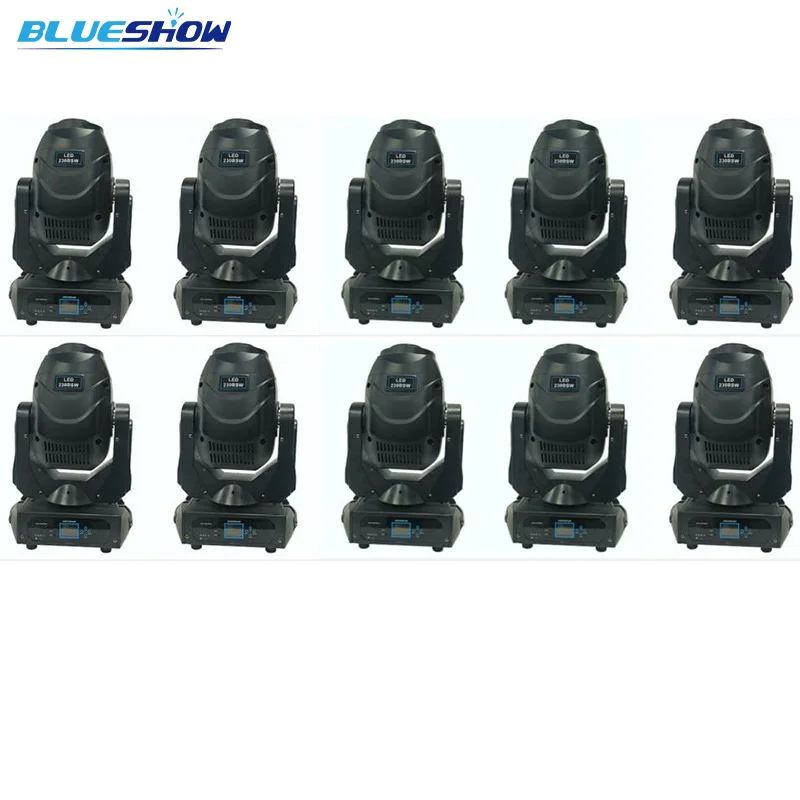 Нет налога на заказ 10 шт./лот луч мини Шарпи 230 Вт led moving head light 200