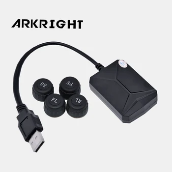 

ARKRIGHT Smart USB Car TPMS Tyre Pressure Monitoring System Auto for Android car radio Security Alarm Systems