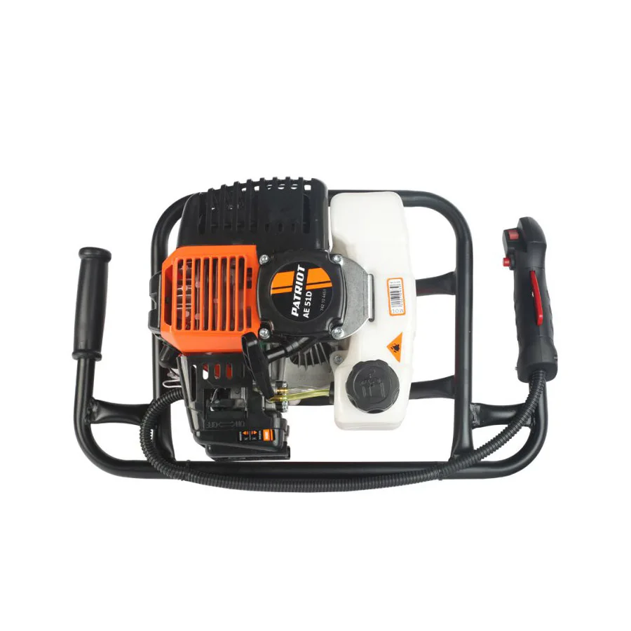 Бензобур PATRIOT PT AE51D (Без шнека, мощность 1470Вт, объем двигателя 51смᵌ, объем топливного бака 1.3 л, диаметр бура