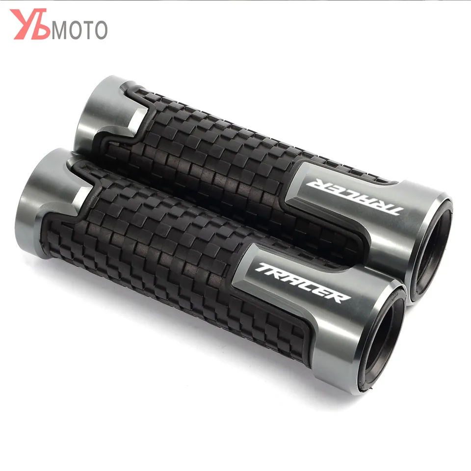 

High Ratings Motorcycle Accessories 7/8 "22mm PVC Anti-Skid HandleBar Grips FOR YAMAHA Tracer 900 700 MT09 MT-09 With Laser Logo