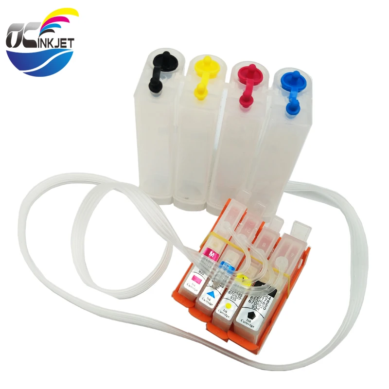 

OCINKJET 178 CISS Empty 4 Colors For HP 178 178XL Continue Ink Supply System For HP Photosmart C5380 B109A 3070A B109N Series