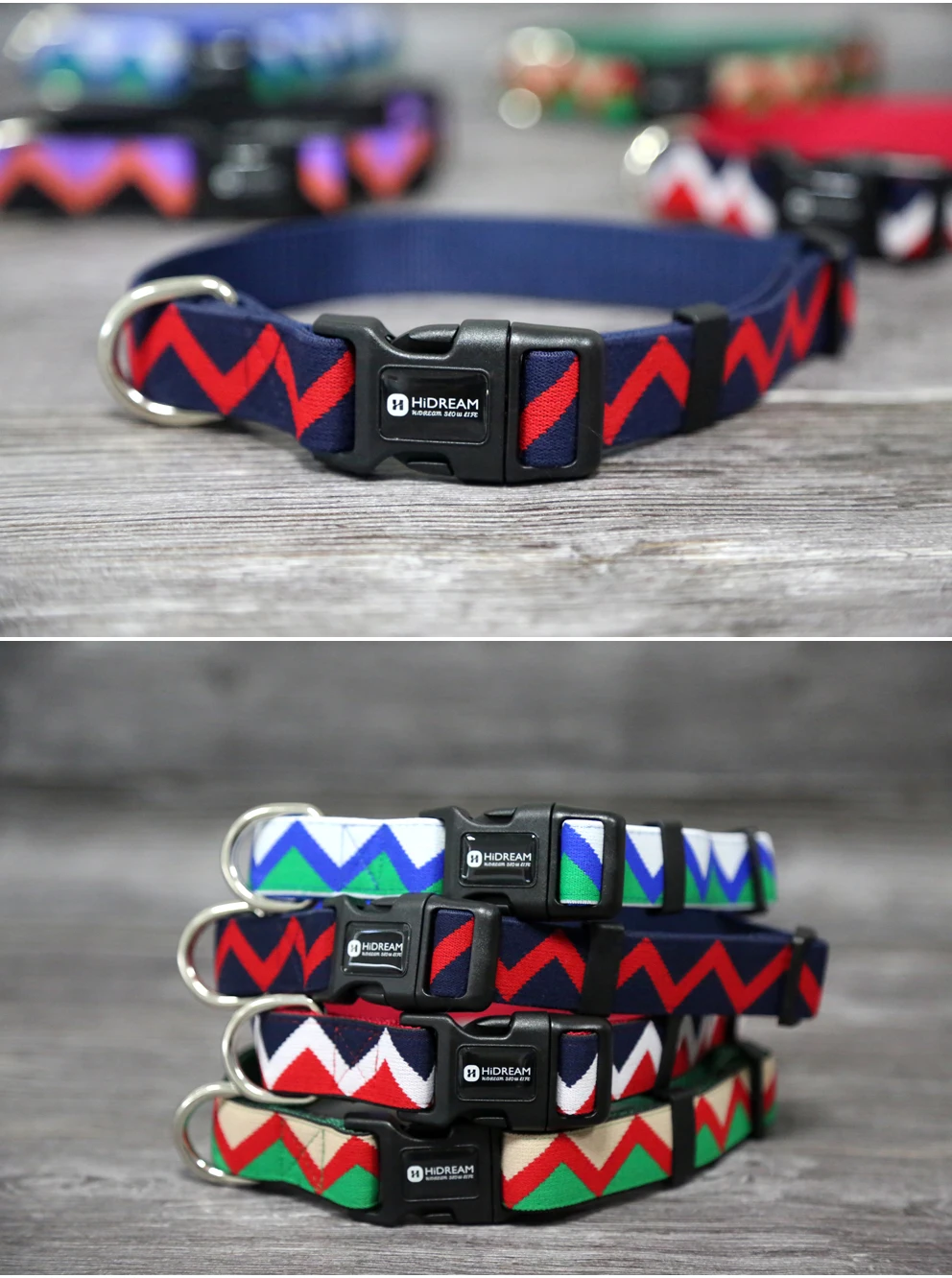 Buy 2018 Dog Collars Pet Collars Rainbow Series