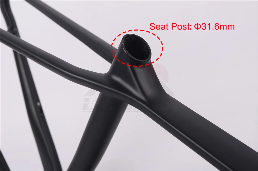Top LEADXUS CX300 Super Light 29er MTB Bike Frame Quick Release/Thru Axle 29 Inch Mountain Bicycle Carbon Frame Size 15"/16"/17"/19" 5
