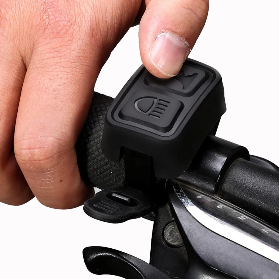 Clearance Bike Light Set Wired Remote Wiht Bell USB Rechargeable LED Waterproof Bicycle Headlight+Rear Light Cycling Front Horn Lamp Mount 7 Clearance Bike Light Set Wired Remote Wiht Bell USB Rechargeable LED Waterproof Bicycle Headlight+Rear Light Cycling Front Horn Lamp Mount 7