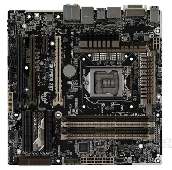 Разъем LGA 1150 для ASUS GRYPHON Z97 оригинальный б/у настольного ПК с Intel материнская плата