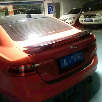 

ABS Primer Rear spoiler car trunk lip auto boot wing spoilers For Jaguar XF 2012 2013 2014 2015