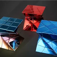 Mofangjiaoshi DNA Cube металлизированная ветряная мельница Fisher/3x3 fanxin 3x3 Twisty Cube Cubo Magico обучающая игрушка Прямая поставка