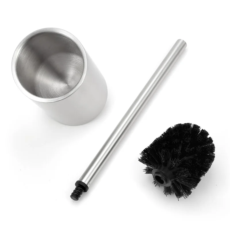 Preise ANHO Starke Dekontamination Wc Pinsel Set Edelstahl Reinigung Pinsel Halter Kit WC Bad Reinigung Zubehör