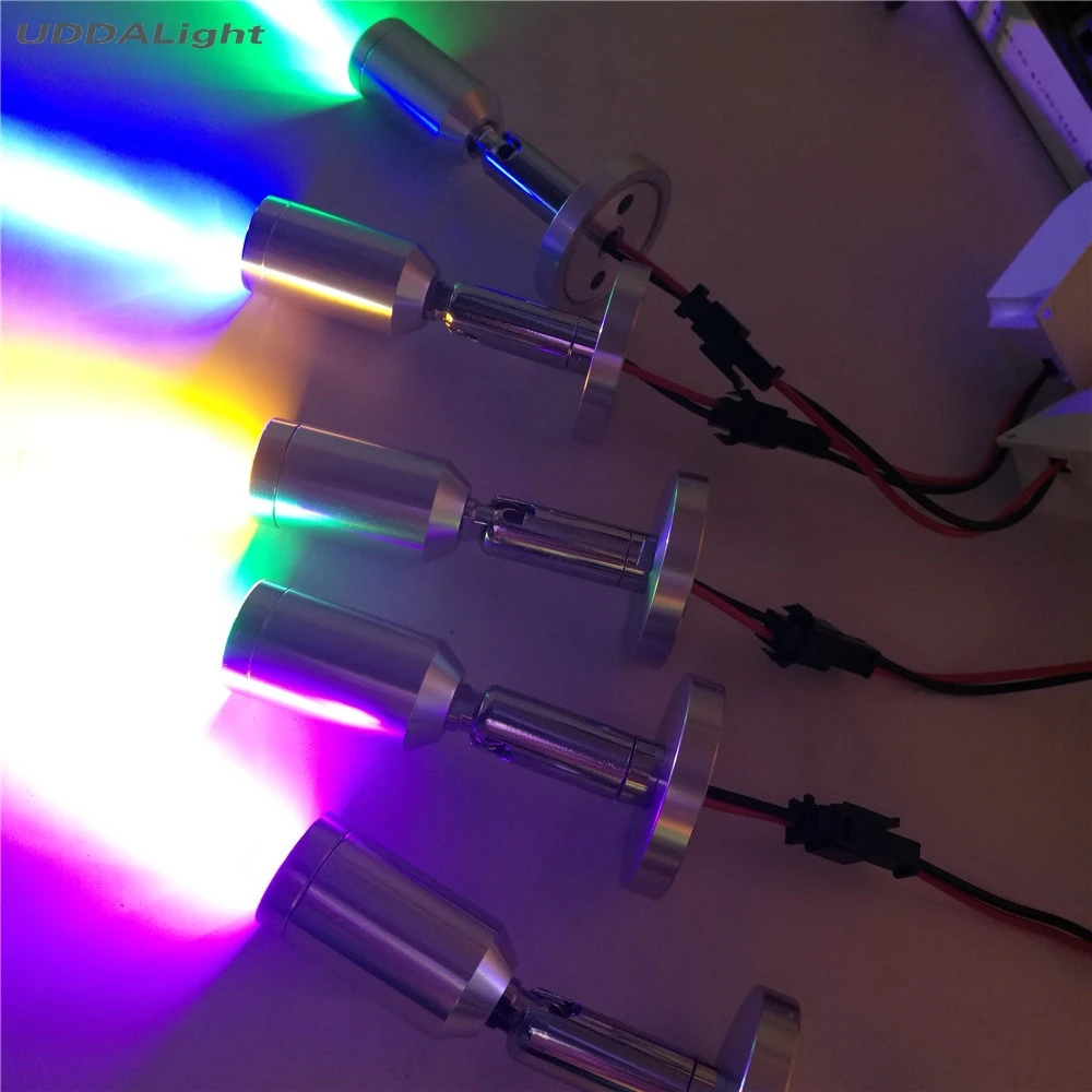 

1-3w led lampe for paintings under cabinet mini spotlight led ressessed in 12V/85-265V