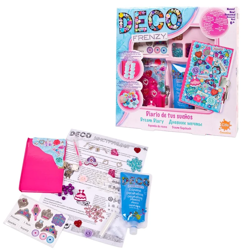 

Набор для декорирования Deco Frenzy Дневник мечты