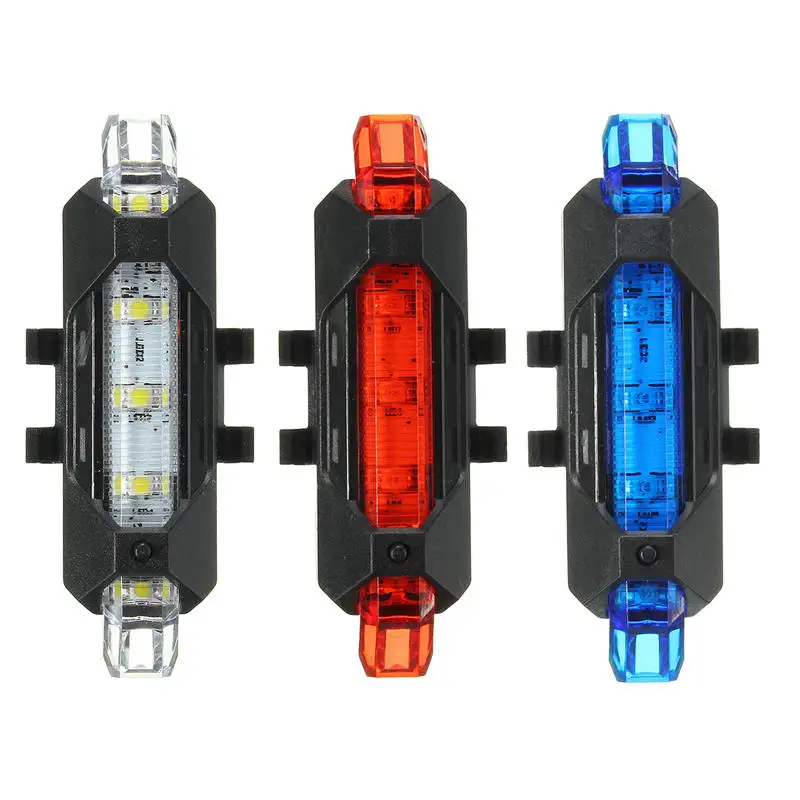 Mising LED Safety Warning велосипедный фонарь 15 люменов предупредительный перезаряжаемый