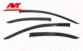 

Deflectors for Nissan Micra 2010- 1set\4pcs styling wind window deflector guard vent visor rain guards cover