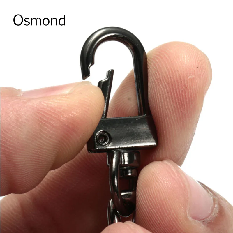 

Osmond 5PC DIY Bag Parts & Accessories Luggage Bag Buckle Snap hook/Dog Bag hanger Lobster Clasp 10mm diameter Black/Gold/Silver