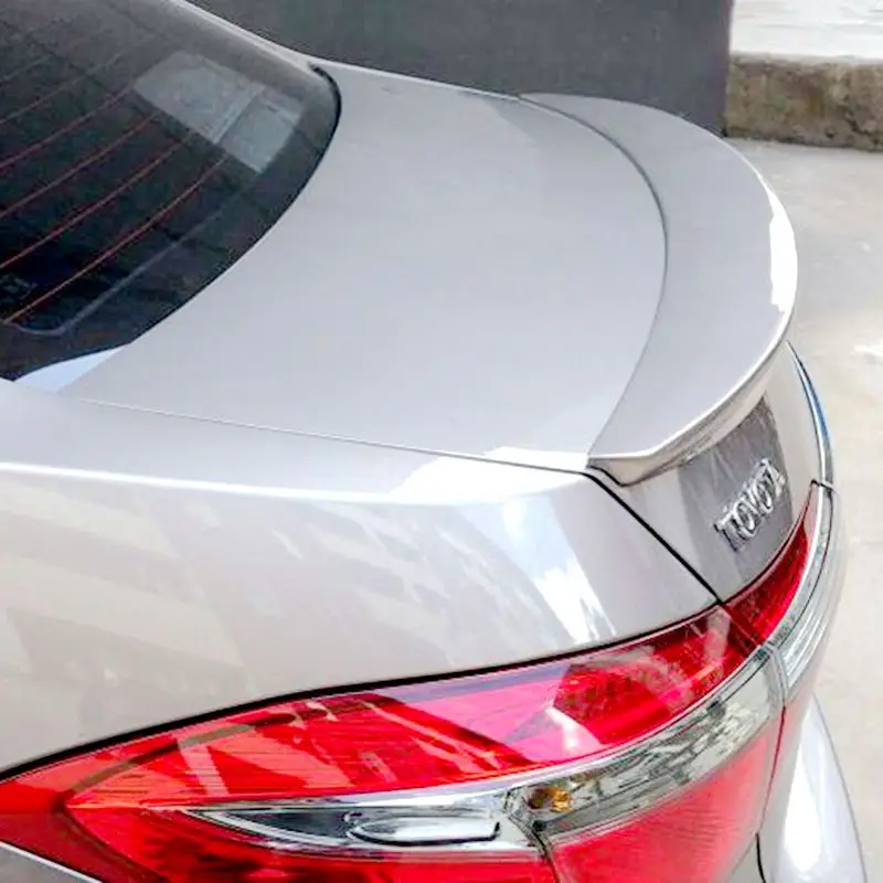 For Toyota Corolla Spoiler ABS Material Car Rear Wing unpaint Color