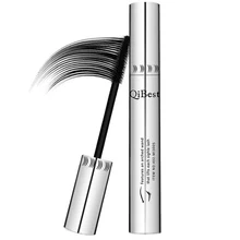 Тушь для ресниц водоСТОЙКАЯ не размазывающаяся силиконовая кисть Rimel 3d колоссальная Черная тушь для завивки волокон макияж глаз Серебряная туба