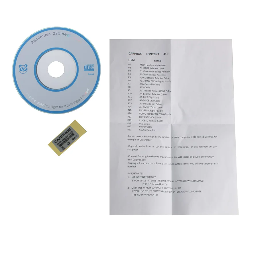 CARPROG FULL V10.93 прошивка идеальная онлайн версия все 21 Адаптеры гораздо больше