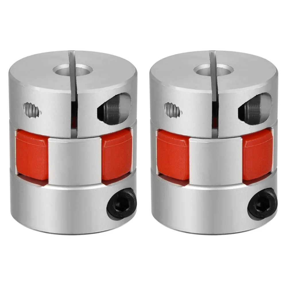 

Uxcell 2pcs Shaft Coupling 8mm to 8mm Bore L35xD30 Flexible Coupler Joint for Servo Stepped Motor Wear Resistant High Hardness