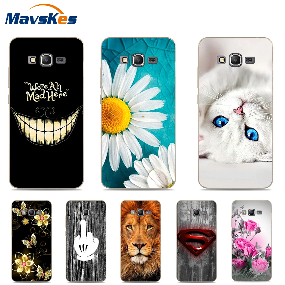 

20 Pattern Silicone Case For Coque Samsung Galaxy Grand Prime Case G530 G530H G531 G531H G531F SM-G531F Soft TPU Back Cover
