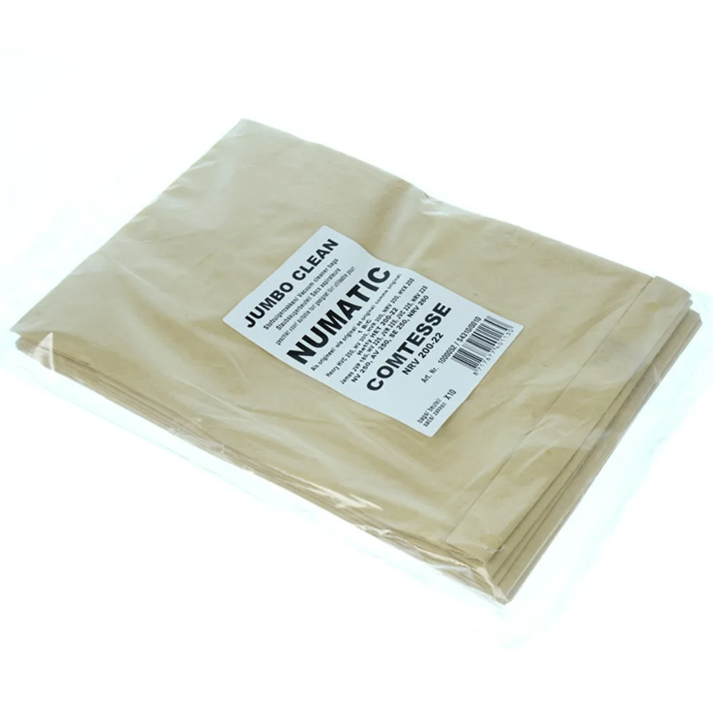 

Paper Dust Bag Set Replacement For Numatic Henry, Henry Micro, Henry Turbo, Henry Extra & James ( 10 Pieces)