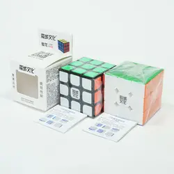 Оригинальный Moyu Aolong V2 Stickerless черный 3x3 Скорость Cube Волшебная кубическая мозаика расширенная версия