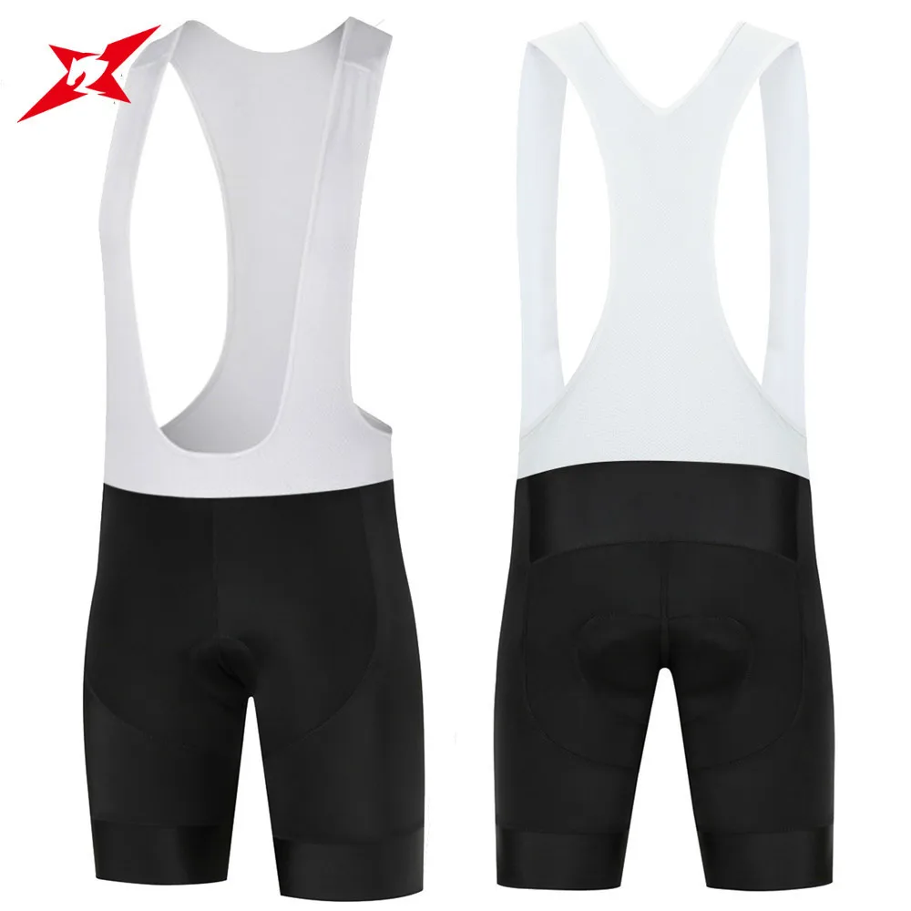 

GEODASH High Quality Cycling Bib Shorts Black Gel Pad MTB Bike Short Pant Bicycle Summer #G90