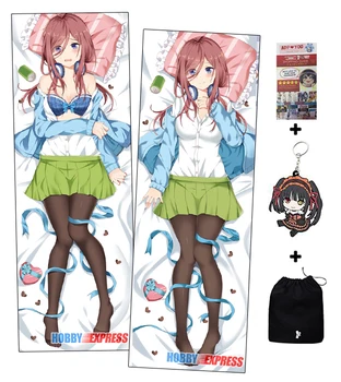 

Hobby Express Miku Nakano The Quintessential Quintuplets Dakimakura Japanese Otaku Waifu Hugging Body Pillow Cover ADP94042