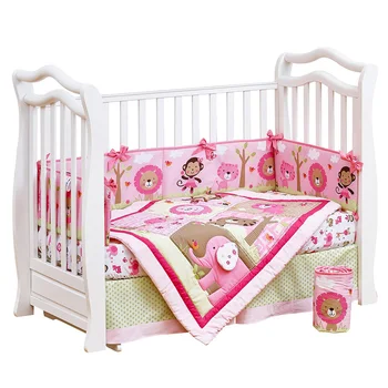 

Bed Set 7 items Pink ZOO (Giovanni)