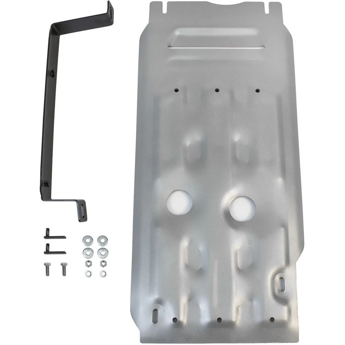 Защита КПП и РК Rival 333.0505.1 (для BMW X5 V - 35i; 30d; 25d; 40d; 50i 2010-2013/BMW X5 V - 35i; 30d; 25d; 40d; 50i 2013-н.в./BMW X6 V - 30d; 35i; 50i 2008-2014/BMW X6 V - 30d; 35i; 50i 2014-н.в., алюминий 4 мм, крепеж в комплекте)
