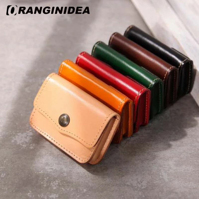 

Genuine Leather Id Credit Card Holder Women Short Wallets Vintage Coin Purse Cardholder Pouch ctarjetero mujer kaarthouder