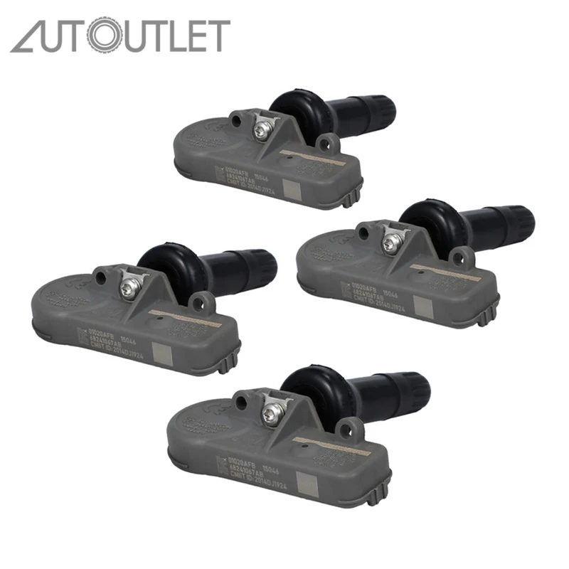 Autooutlet 4 шт. TPMS система контроля давления в шинах для Chevrolet Chevy Cadillac Buick GMC 13581558 запасные части