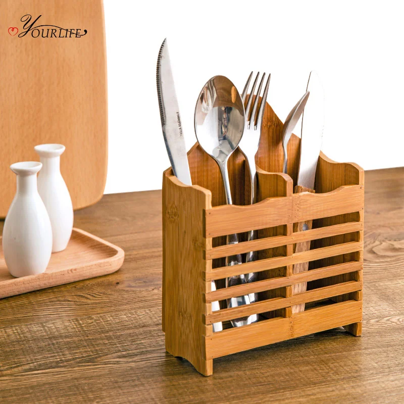 

OYOURLIFE 1pc Creative Multifunction Kitchen Storage Rack Chopstick Spoon Fork Tableware Knife Organize Holder Draining Rack
