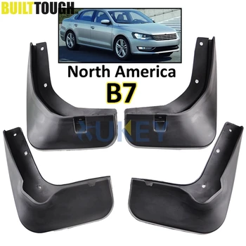

Front Rear Molded Car Mud Flaps For VW Passat B7 2012-2015 2014 North America Mudflaps Splash Guards Mud Flap Mudguards Fender