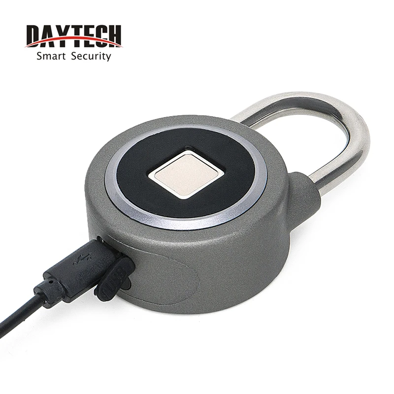 DAYTECH замок с отпечатком пальца, Bluetooth, умный электрический дверной замок, перезаряжаемый аккумулятор, Противоугонная защита для дома/спортзала