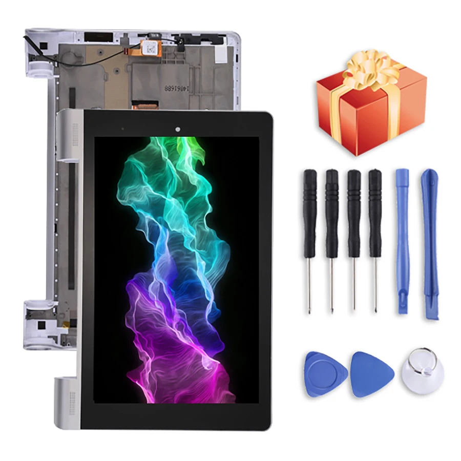 

LCD Display+Touch Panel with Frame for Lenovo YOGA Tablet 8 / B6000