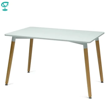 

94925 Barneo T-10 MDF Interior Dinner Table Bar Table Kitchen Furniture Dining Table White free shipping in Russia