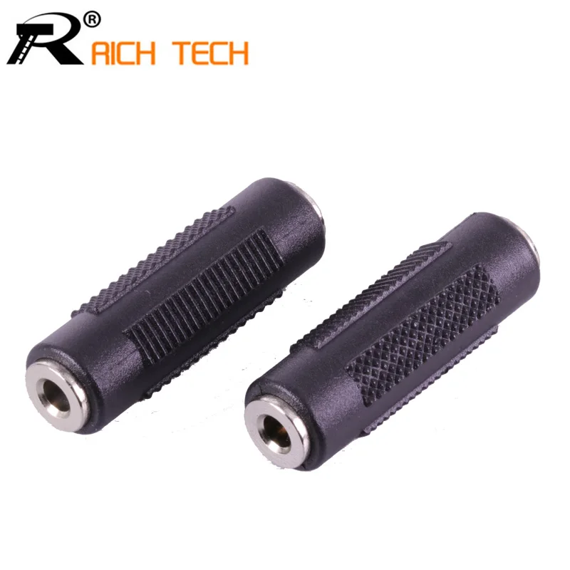 

3Pcs High quality Audio 3.5mm Jack Jack Straight Connector Cable Extension Adapter Jack 3.5 MM to Stereo Jack 3.5 Socket