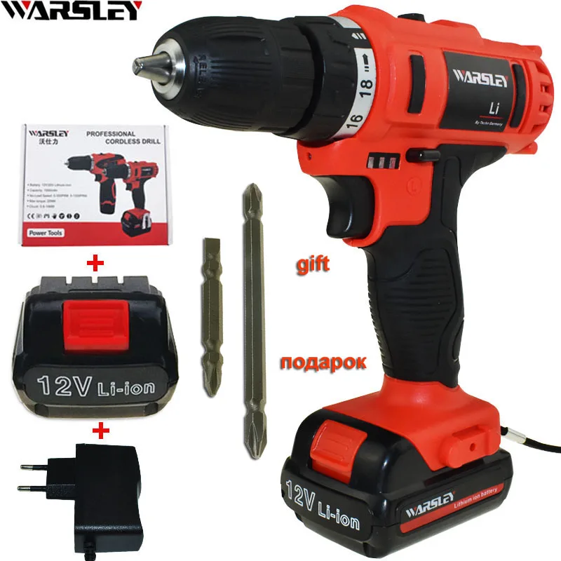 12v Cordless Drill Electric Drill Electric Tools Mini Electric Drilling