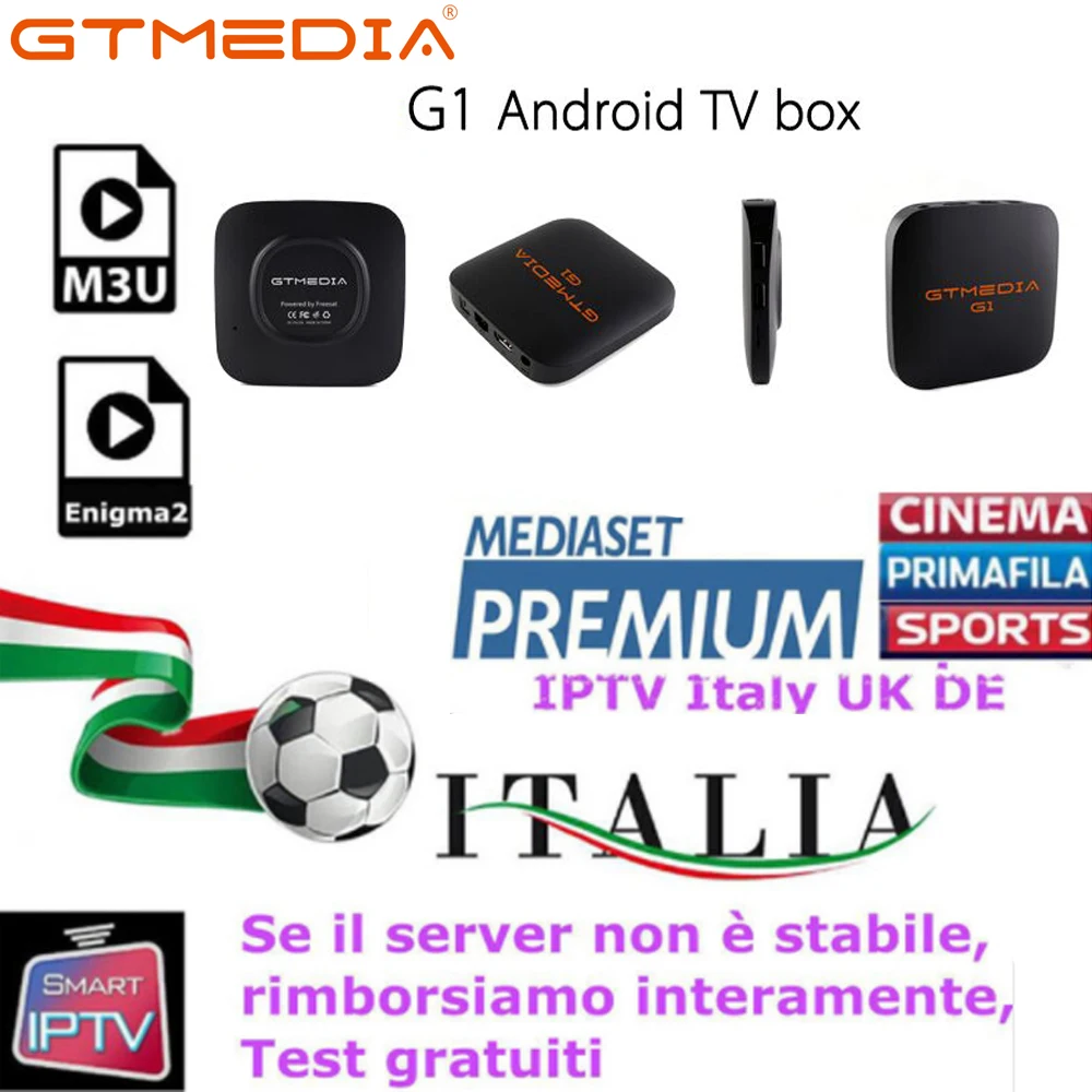 

IPTV Europe SFRSP French Hot XXX Albania GTMEDIA G1 Android 7.1 support 1-Year IPTV Android Smart TV M3U Sweden Arabic Italy
