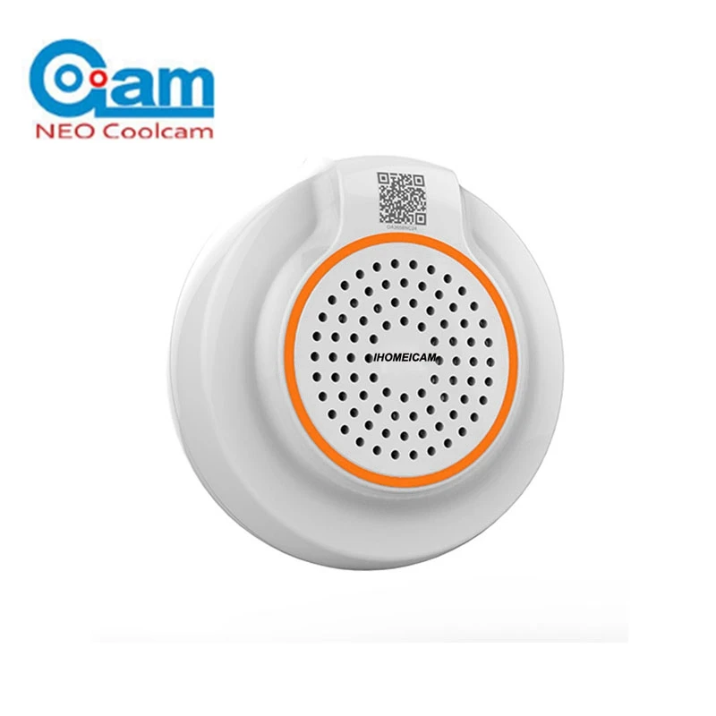 

NEO Coolcam NAS-AB01Z Z-wave Wireless Siren Alarm Sensor Smart Home Security Audio Alarms for 300 Series & 500 Series