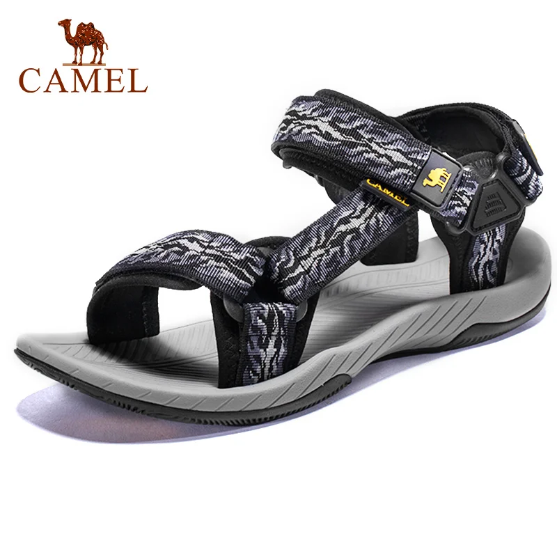 CAMEL Men's Sandals Summer New Lightweight Non-slip Wear Men's Shoes Outdoor Beach Sandals Men Casual Shoes