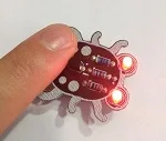Sichiray DIY ручной работы сварочный учебный комплект Сварочный Модуль пайки практика светящийся жук