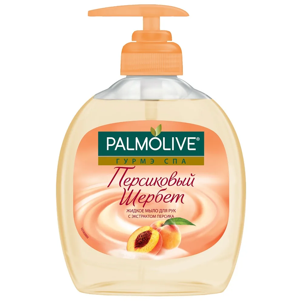 Мыло жидкое Palmolive гурмэ спа персиковый щербет с дозатором 300мл п/б (8693495044677)