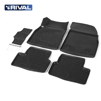 

For Chevrolet Cruze 2009-2015 3D floor mats into saloon 5 pcs/set Rival 11003001