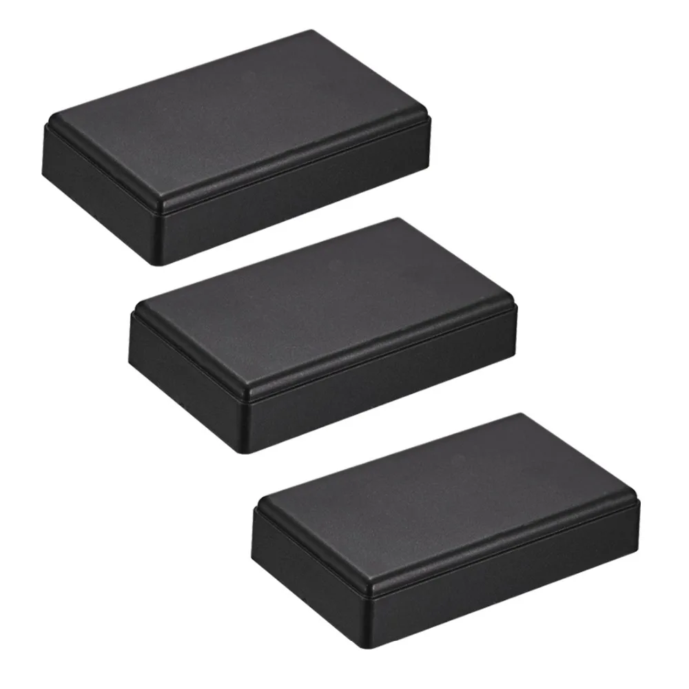 Uxcell 3 шт./лот 48x27x14 мм 69x42x17,5 мм белый черный электронный пластик ABS DIY проект распределительная коробка корпус Чехол